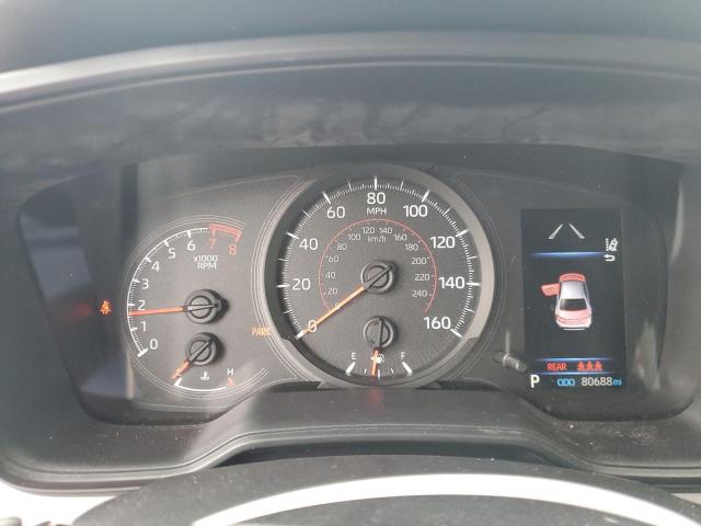 JTDS4RCE0LJ005772 - 2020 TOYOTA COROLLA SE ვერცხლისფერი ფოტო 9