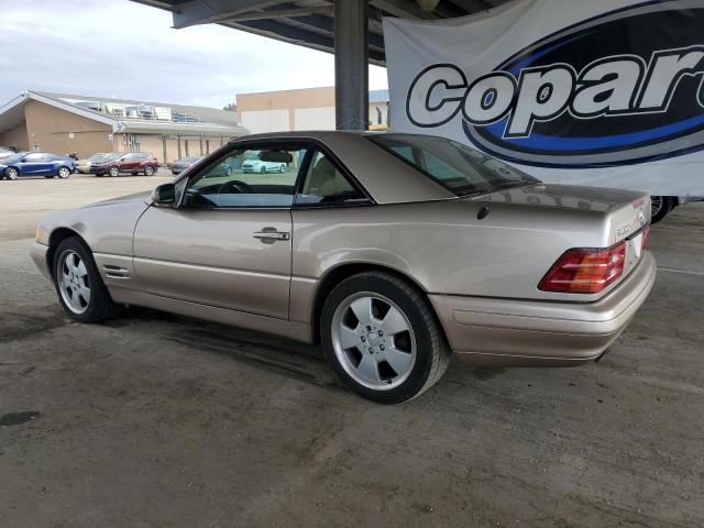 WDBFA68F8YF194657 - 2000 MERCEDES-BENZ SL 500 ოქროსფერი ფოტო 2