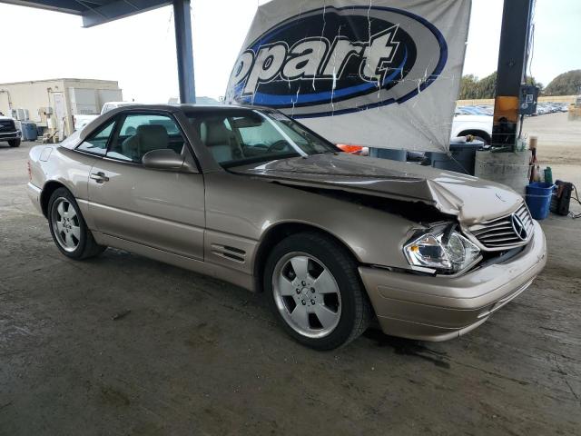 WDBFA68F8YF194657 - 2000 MERCEDES-BENZ SL 500 ოქროსფერი ფოტო 4