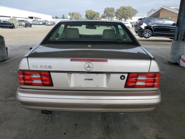 WDBFA68F8YF194657 - 2000 MERCEDES-BENZ SL 500 ოქროსფერი ფოტო 6