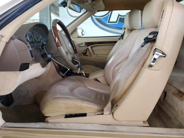 WDBFA68F8YF194657 - 2000 MERCEDES-BENZ SL 500 ოქროსფერი ფოტო 7