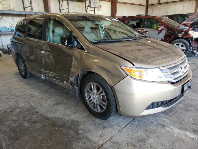 5FNRL5H63CB022195 - 2012 HONDA ODYSSEY EXL GOLD photo 4