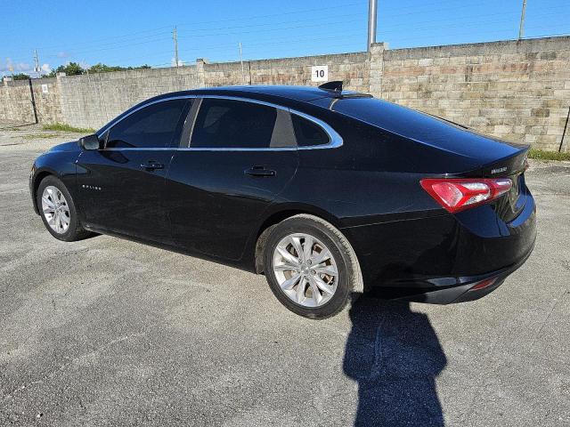 1G1ZD5STXMF008196 - 2021 CHEVROLET MALIBU LT BLACK photo 2