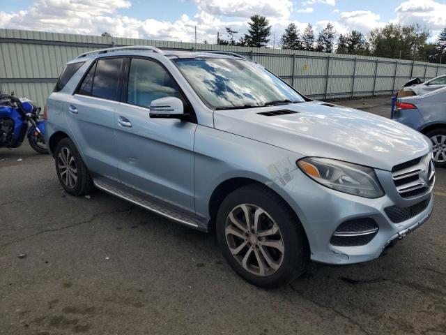 4JGDA5HBXGA637432 - 2016 MERCEDES-BENZ GLE 350 4MATIC BLUE photo 4