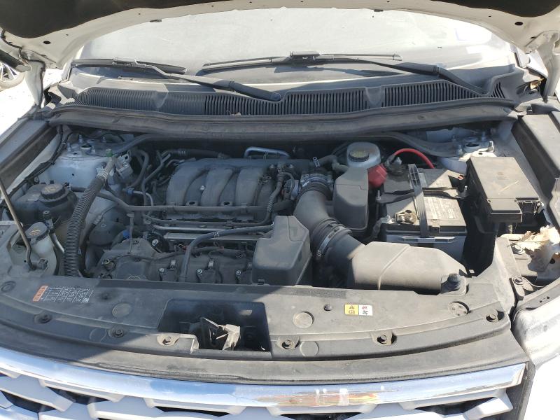 1FM5K7D80KGA59693 - 2019 FORD EXPLORER XLT Beyaz fotoğraf 12