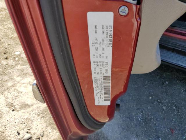 2C4RC1BG0GR149068 - 2016 CHRYSLER TOWN & COU TOURING 勃艮第红 照片 13