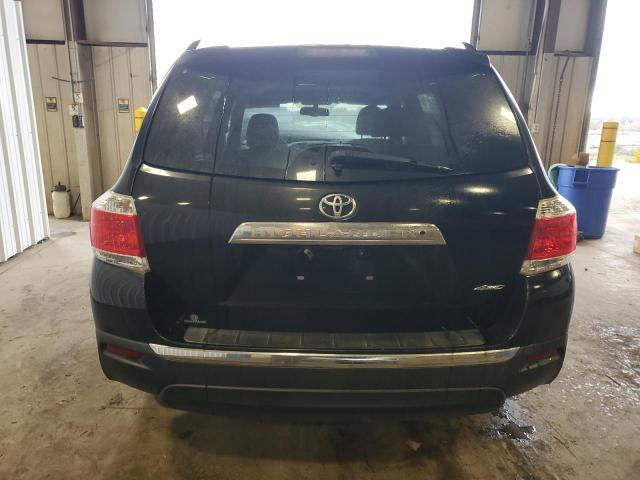 5TDBK3EH1CS145990 - 2012 TOYOTA HIGHLANDER BASE Қара фото 6