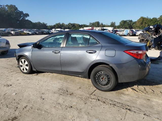 5YFBURHEXHP714107 - 2017 TOYOTA COROLLA L GRAY photo 2