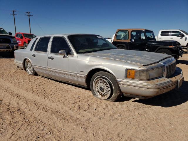1LNLM81W7NY729474 - 1992 LINCOLN TOWN CAR EXECUTIVE Արծաթագույն լուսանկար 4