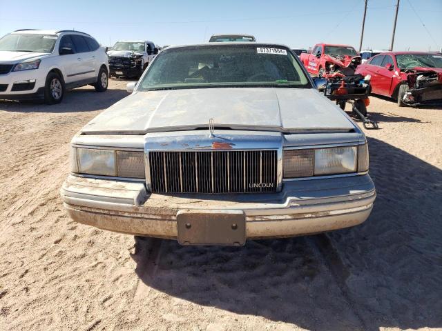 1LNLM81W7NY729474 - 1992 LINCOLN TOWN CAR EXECUTIVE Արծաթագույն լուսանկար 5
