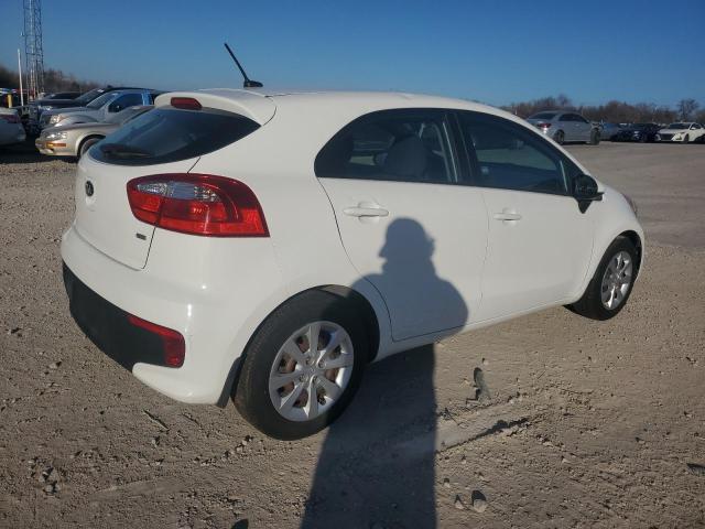 KNADM5A37G6647172 - 2016 KIA RIO LX WHITE photo 3