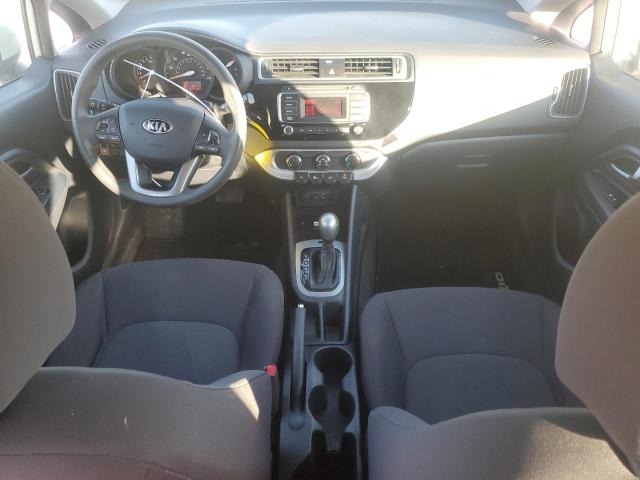 KNADM5A37G6647172 - 2016 KIA RIO LX WHITE photo 8