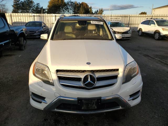 WDCGG8JB4DG064364 - 2013 MERCEDES-BENZ GLK 350 4MATIC WHITE photo 5