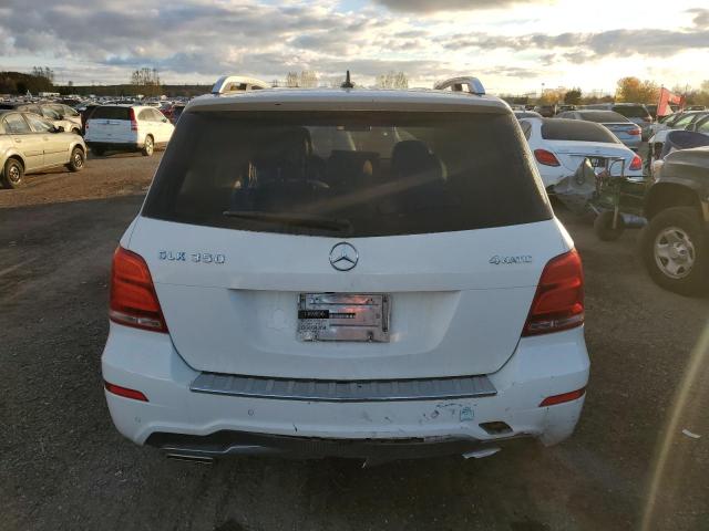WDCGG8JB4DG064364 - 2013 MERCEDES-BENZ GLK 350 4MATIC WHITE photo 6