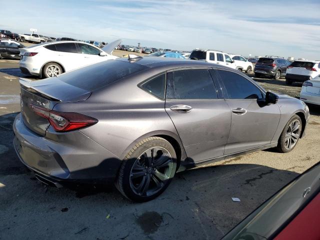 19UUB5F55MA015199 - 2021 ACURA TLX TECH A GRAY photo 3