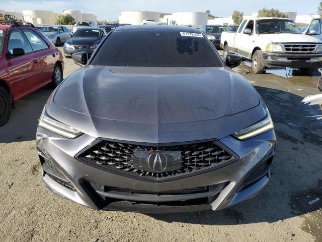 19UUB5F55MA015199 - 2021 ACURA TLX TECH A GRAY photo 5