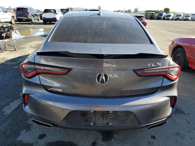 19UUB5F55MA015199 - 2021 ACURA TLX TECH A GRAY photo 6