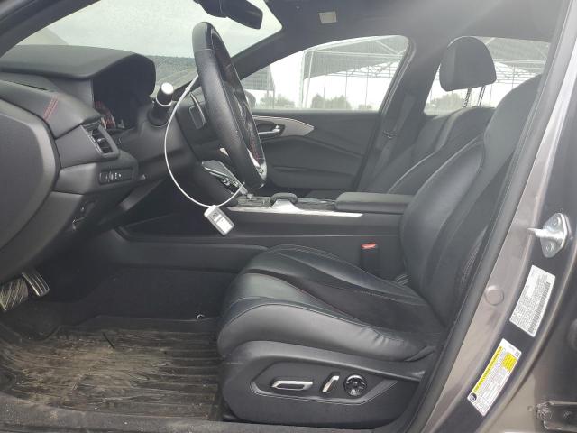 19UUB5F55MA015199 - 2021 ACURA TLX TECH A GRAY photo 7