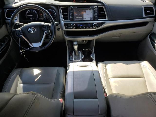 5TDKZRFH5JS261901 - 2018 TOYOTA HIGHLANDER SE GRAY photo 8