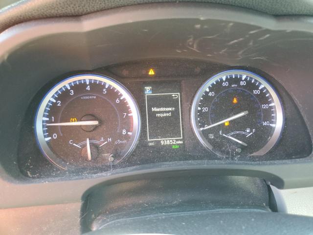 5TDKZRFH5JS261901 - 2018 TOYOTA HIGHLANDER SE GRAY photo 9