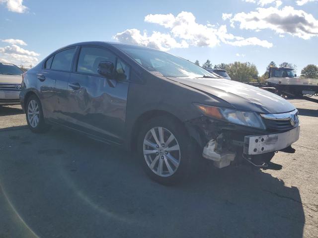 19XFB2F83CE073159 - 2012 HONDA CIVIC EX GRAY photo 4