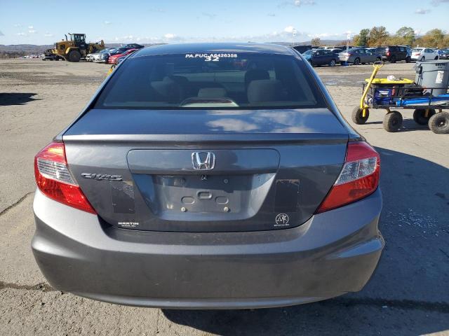 19XFB2F83CE073159 - 2012 HONDA CIVIC EX GRAY photo 6