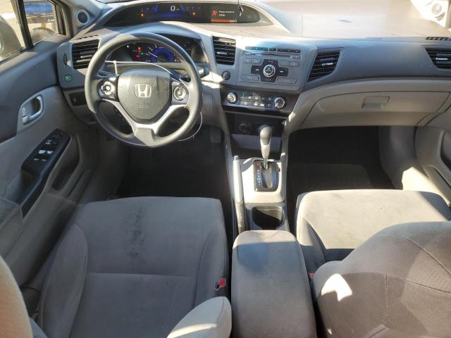 19XFB2F83CE073159 - 2012 HONDA CIVIC EX GRAY photo 8