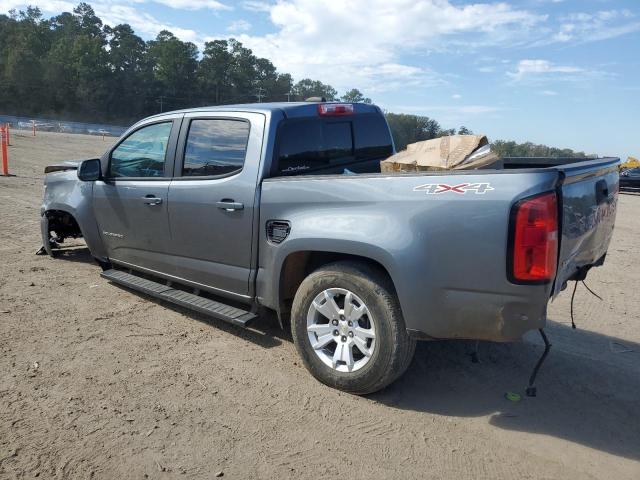 1GCGTCEN4N1237197 - 2022 CHEVROLET COLORADO LT CHARCOAL photo 2