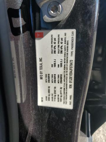 5YJ3E1EB4JF070473 - 2018 TESLA MODEL 3 Boz foto 12