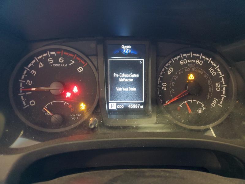 3TYAX5GN7NT049820 - 2022 TOYOTA TACOMA DOUBLE CAB فضي صورة 9