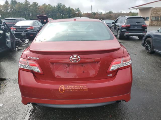 4T1BF3EK7BU753244 - 2011 TOYOTA CAMRY BASE 红色 照片 6