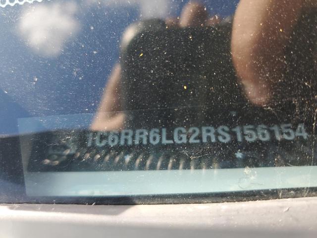 1C6RR6LG2RS156154 - 2024 RAM 1500 CLASS SLT Белый фото 12