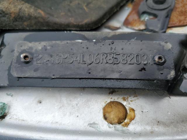 2A4GP54L06R858203 - 2006 CHRYSLER TOWN & COU TOURING SILVER photo 13