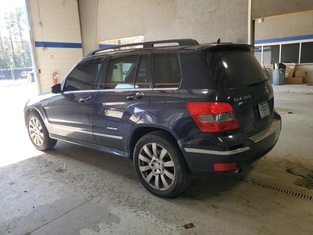 WDCGG8HB3BF571104 - 2011 MERCEDES-BENZ GLK 350 4MATIC BLUE photo 2