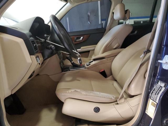 WDCGG8HB3BF571104 - 2011 MERCEDES-BENZ GLK 350 4MATIC BLUE photo 7