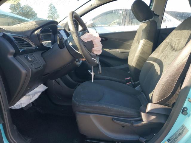 KL8CD6SAXMC729016 - 2021 CHEVROLET SPARK 1LT TURQUOISE photo 7