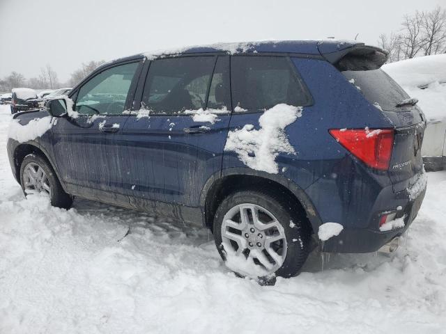 5FNYF8H55SB005439 - 2025 HONDA PASSPORT EXL BLUE photo 2