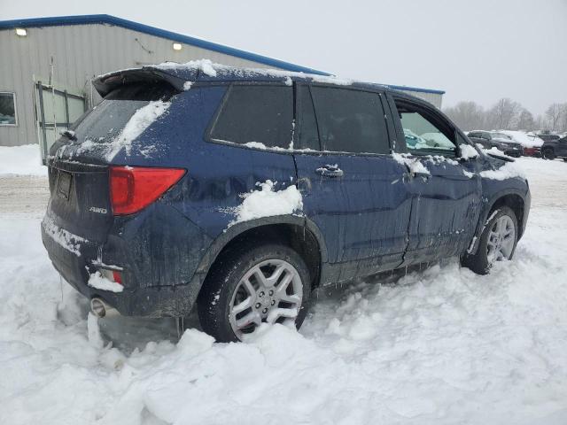5FNYF8H55SB005439 - 2025 HONDA PASSPORT EXL BLUE photo 3