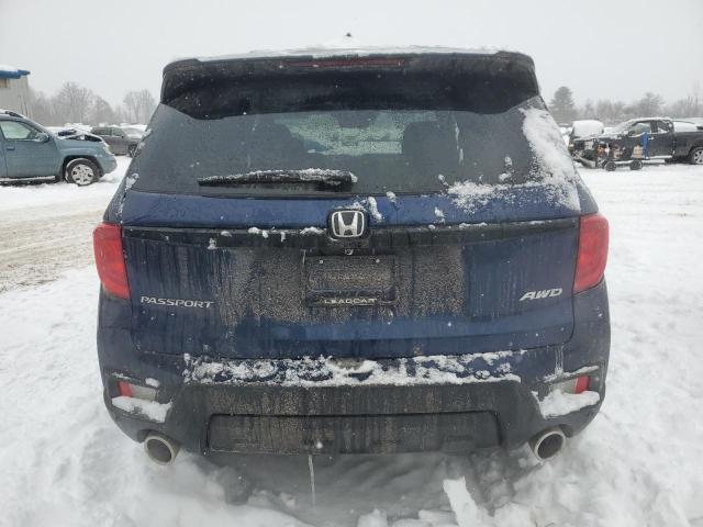 5FNYF8H55SB005439 - 2025 HONDA PASSPORT EXL BLUE photo 6