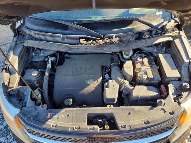 1FM5K7F88EGC59836 - 2014 FORD EXPLORER LIMITED 绿色 照片 12