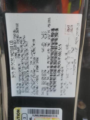 1LN6L9HK6H5601516 - 2017 LINCOLN CONTINENTA BLACK photo 12