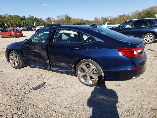 1HGCV2F97KA007218 - 2019 HONDA ACCORD TOURING Синий фото 2