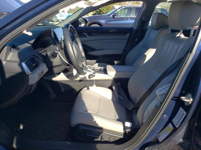 1HGCV2F97KA007218 - 2019 HONDA ACCORD TOURING Синий фото 7