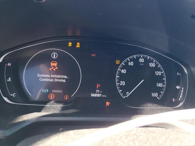 1HGCV2F97KA007218 - 2019 HONDA ACCORD TOURING Синий фото 9