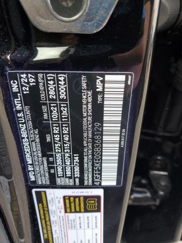 4JGFF5KE0SB368129 - 2025 MERCEDES-BENZ GLS 450 4MATIC BLACK photo 14