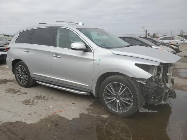 5N1DL0MM6HC501762 - 2017 INFINITI QX60 SILVER photo 4