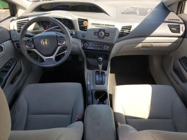 19XFB2F53CE065570 - 2012 HONDA CIVIC LX GRAY photo 8