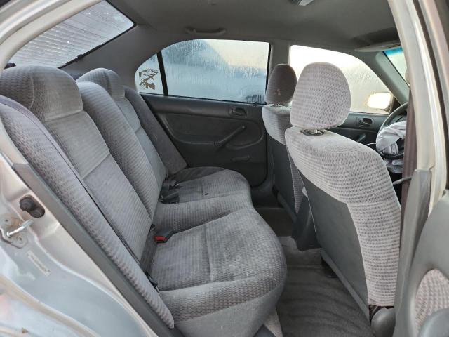 2HGEJ6616YH604781 - 2000 HONDA CIVIC BASE SILVER photo 10