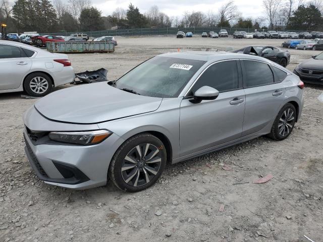 19XFL1H70NE017890 - 2022 HONDA CIVIC EXL SILVER photo 1