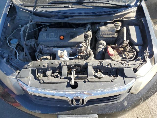 JHMFB2F51CS005721 - 2012 HONDA CIVIC LX შავი ფოტო 11